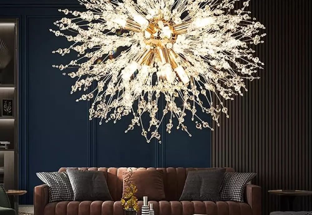 beaded crystal chandelier